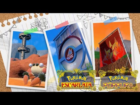 ¡Busca tu propio tesoro! Pokémon Escarlata y Pokémon Púrpura