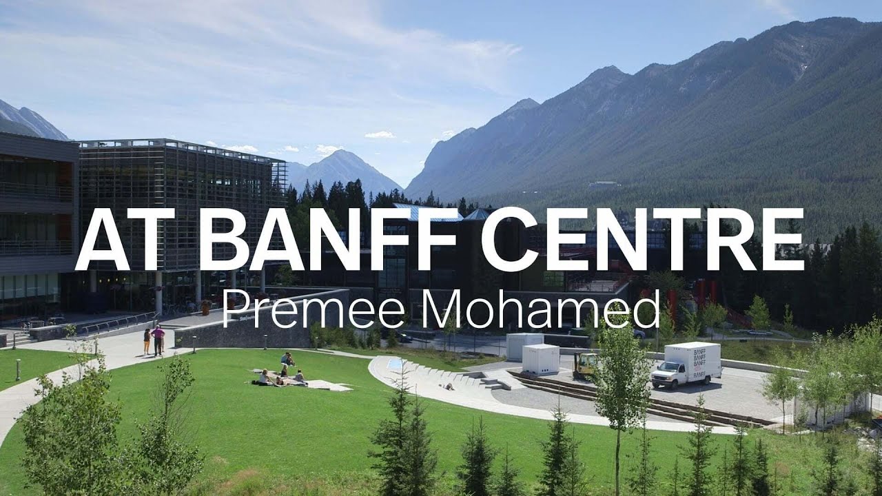В торговом центре Banff Centre: Прими Мохамед