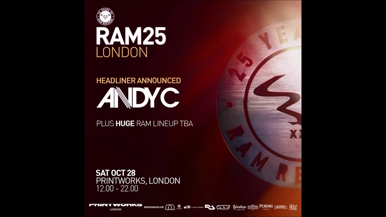 Ant Miles @ 25 Years Of Ram Records, Printworks London - 28.10.2017