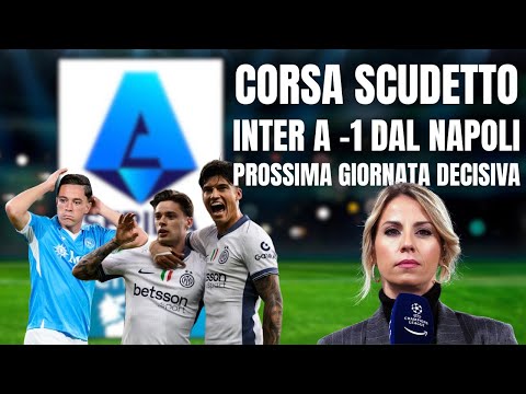 Inter a un punto dal Napoli che pareggia col Genoa fra i rimpianti | Corsa scudetto Serie A