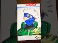 Kakashi hatake drawing 🖌️ ✍️ #artdrawing #kakashi #youtubeshorts @SouravArts1