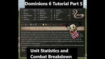 Dominions 6 Guide for New Players Part 5: Unit Statistics and Combat Breakdown!