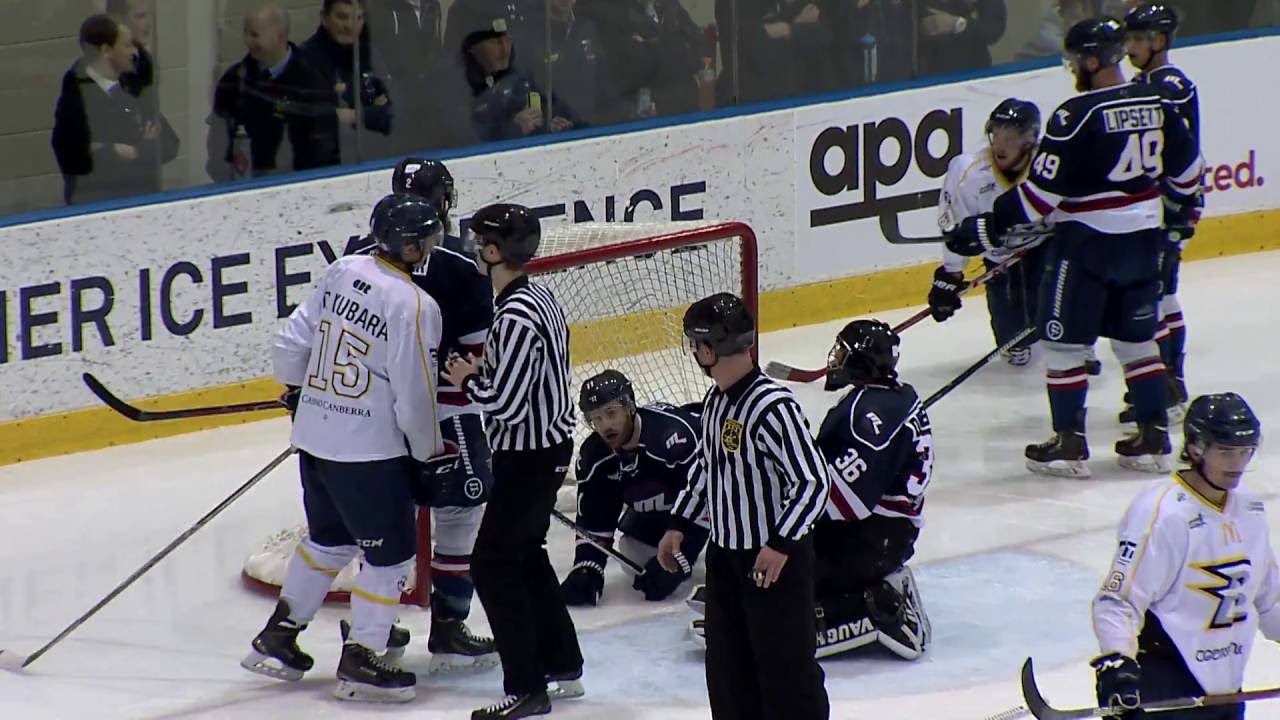 AIHL 2016 - Semi-Final 1 CBR Brave Melbourne Ice