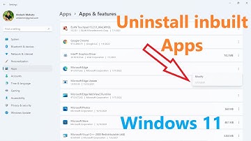 Uninstall any in-built/ preinstall/preloaded apps in windows 11 by Windows PowerShell || OnTeque