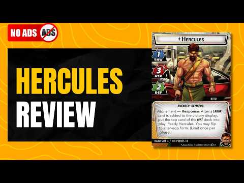 Member Ad-Free: Hercules Review for Marvel Champions