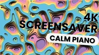 Colorful 4K Calm Visual 🌈 | Relaxing Ambient Screensaver (Ultra HD) | Calm UHD 4K Screensaver