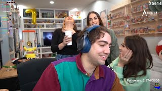 Mizkif Watches Mia Malkova On "The Hub"