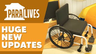 HUGE New Paralives Updates! They are MILES ahead of The Sims! (Wheelchairs, Disabilities, & More!)