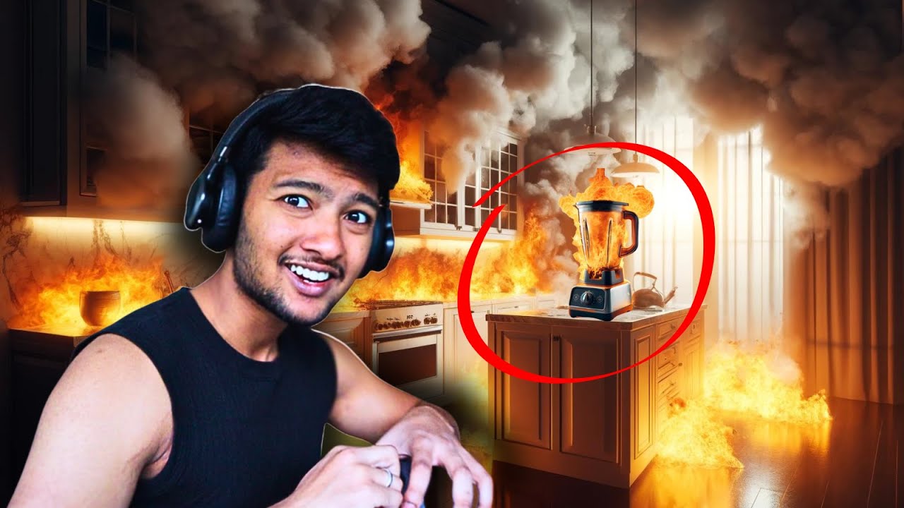 COOKING FOR THE FIRST TIME - THE BLENDER EXPLODED - YouTube