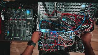 Improvised Hypnotic Live Modular techno session #1