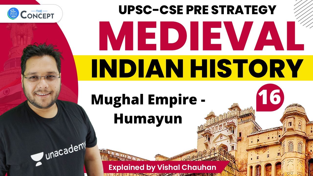 L16: Mughal Empire - Humayun | Medieval History | UPSC CSE | Vishal ...