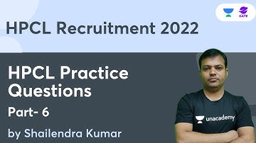 HPCL Practice Questions | Part-6 | CH | Spark Batch | Shailendra Kumar | Planet GATE