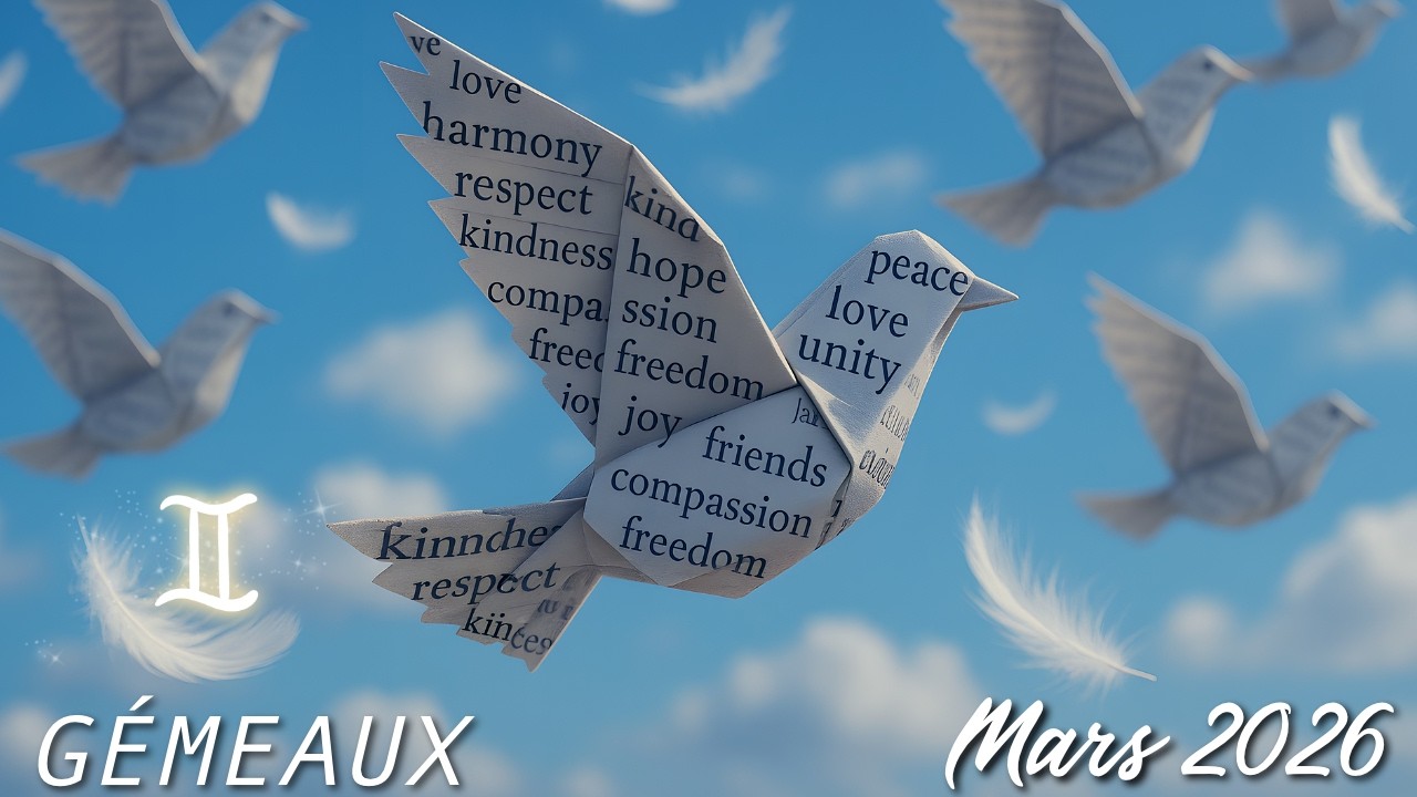 GÉMEAUX MARS 2026 : Tout se met en place... vous le ressentez ! 🪄 🧩