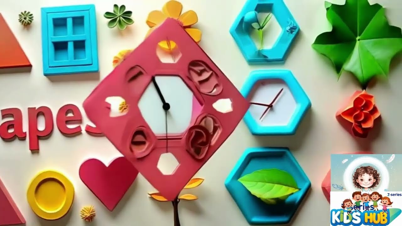 🔷 Shapes All Around Us | Fun Learning Rhyme for Kids | T.Series Kids Hub 🔺