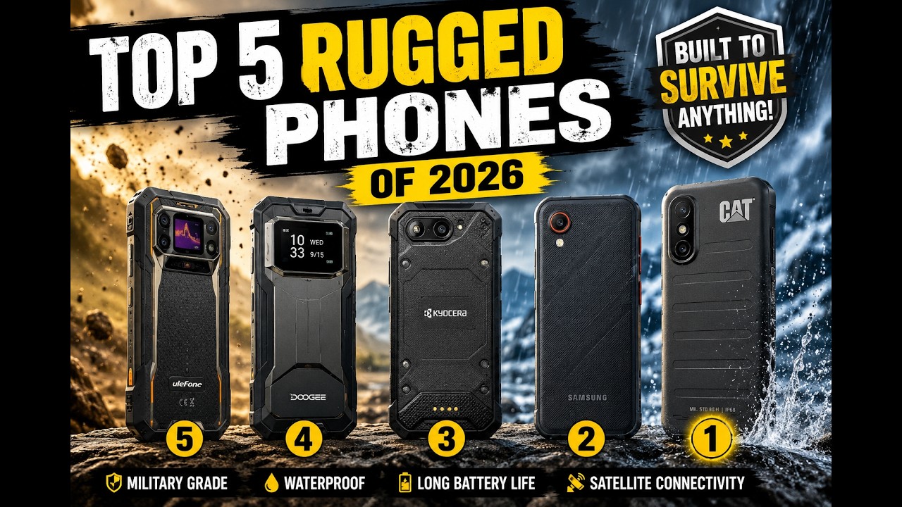 Rugged Phones 2026 – Top 5 BEST Ultra Durable Smartphones You Can Trust ...