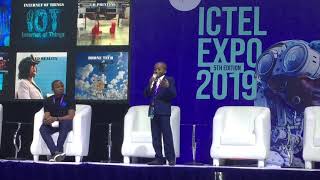 JOSHUA AGBOOLA'S PRESENTATION AT ICTEL EXPO 2019 TITLED   THE FOURTH INDUSTRIAL  REVOLUTION
