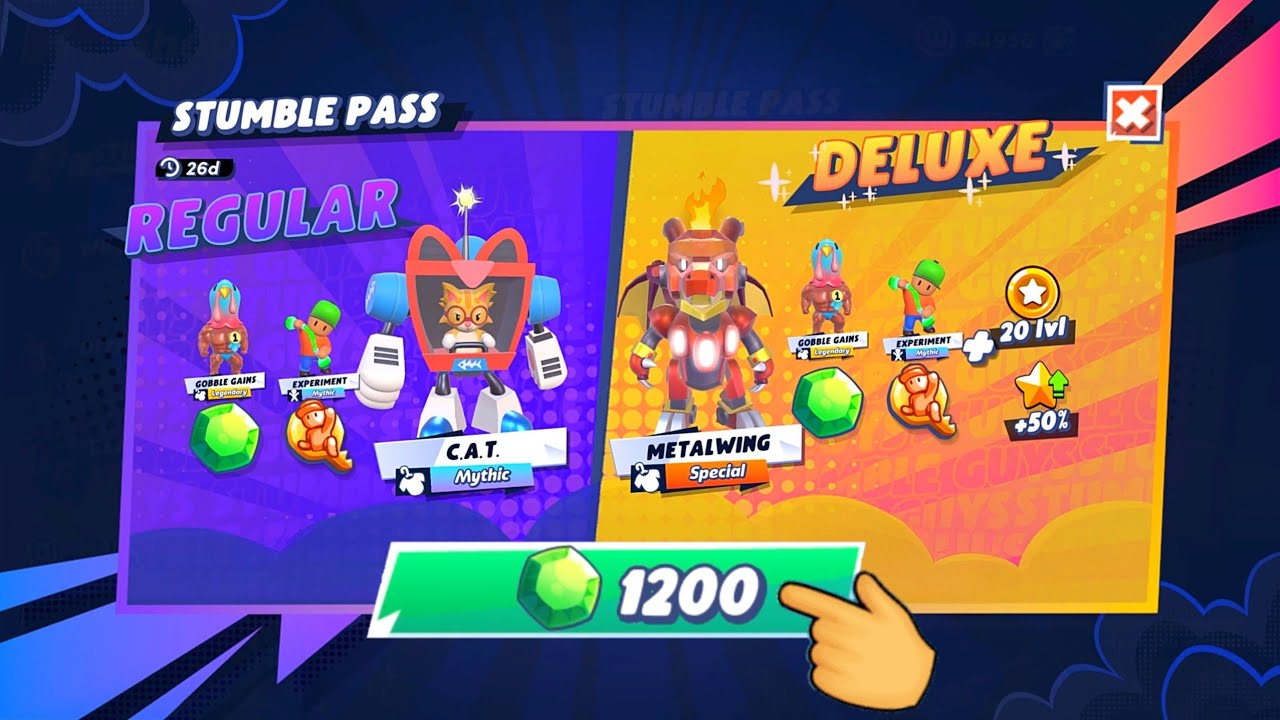 Новый STUMBLE PASS, ребята, спотыкающиеся, ОБНОВЛЕНИЕ 0.92