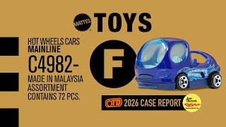 Hot Wheels 2026 "F" case asst // International/Worldwide Mainline unboxing presented by Jcar Diecast