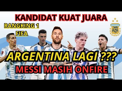h5suhu77 x jarijaritoto - 4 ALASAN KENAPA ARGENTINA "MASIH" FAVORIT JUARA COPA AMERICA 2024 | MESSI MASIH BELUM HABIS