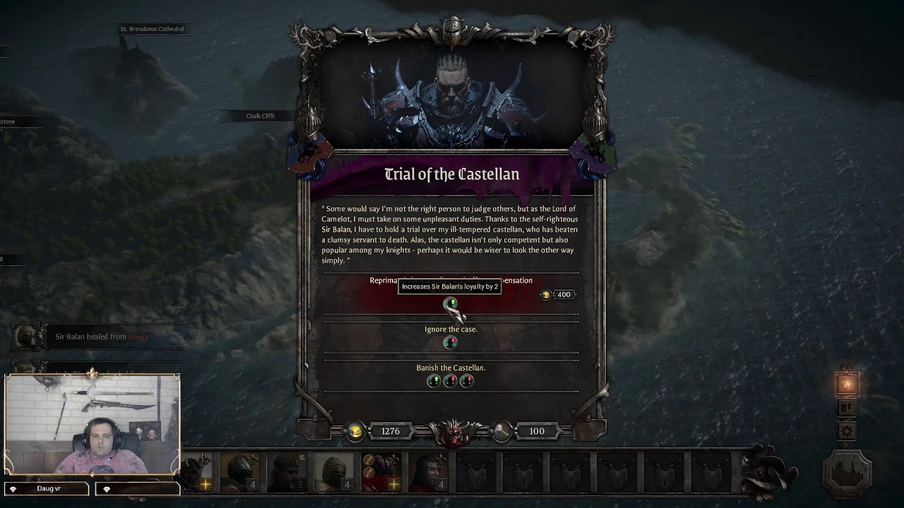 king arhtur  rogulite mode try 3