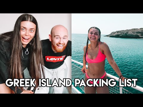 GREECE PACKING LIST | 1 week summer holiday to Rhodes Greece