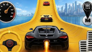 😱GT Car games car stunt! Games video car racing! GT car racing game video 🎯🎮