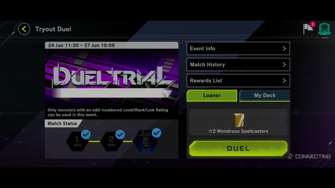 EVENT DUEL TRIAL DEMI MENDAPATKAN KARTU LANGKAH , MUSUHNYA MALAH SUREND | Yu-Gi-Oh