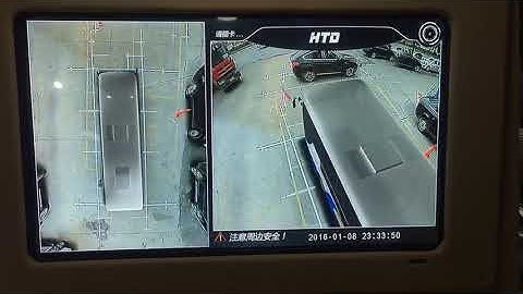 3D HD Around View System Panorama Bird View for Truck/Bus 4 Cameras 4-CH DVR Recorder