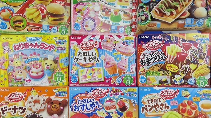 ASMR diy kracie popin' cookin' candy kit🍱🍩🍓 japanese candy kits🎏 