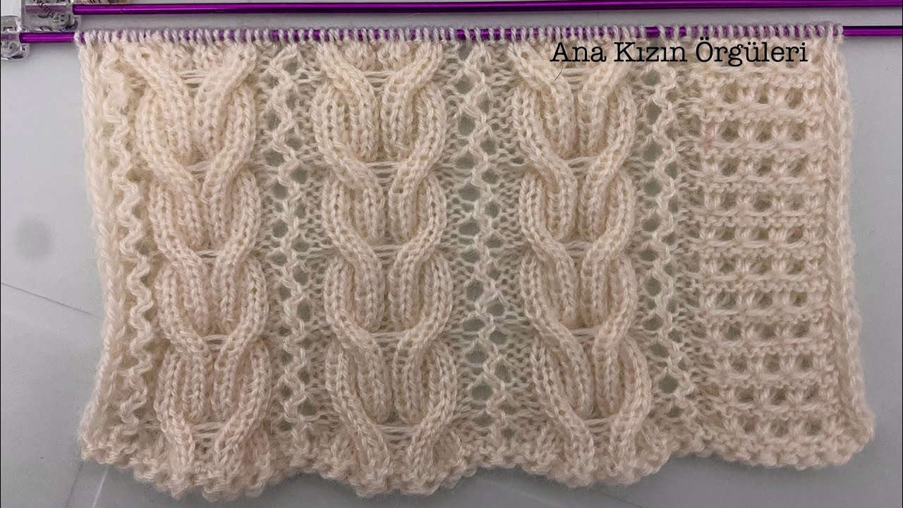 YEPYENİ KOLAY ÇEYİZLİK YELEK ÖRNEĞİ BURGU MODELLERİ