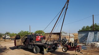 building new gin poles for my 2nd gen ram