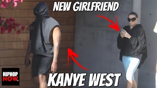 Kanye seen with a mystery girl Could it be his new girlfriend