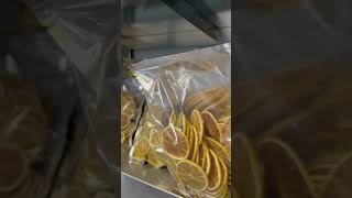 Dried Lime Chips Cocktail Garnish