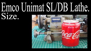 Emco Unimat SL Lathe - Size.