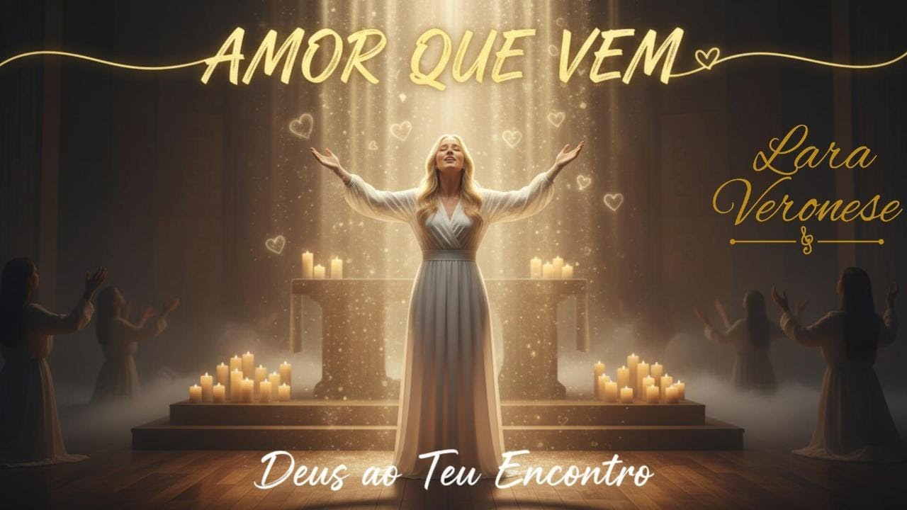 AMOR QUE VEM - LARA VERONESE l O Amor verdadeiro de Deus ! Melodias de Fé e Amor l Louvor & Adoração