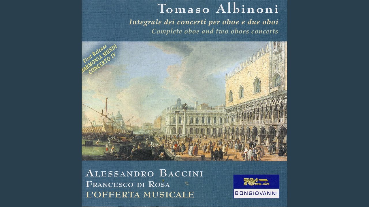 Oboe Concerto in C Major, Op. 9 No. 5: I. Allegro