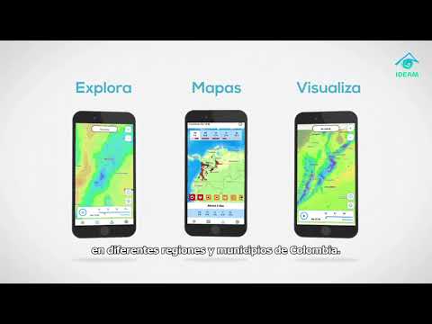 #IDEAMenTuMano: Descarga la nueva app para consultar el pronóstico del tiempo y alertas en Colombia