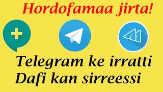 Telegramin kee hatame jira yoo setting kun hin sirreeffamin screenshot 5