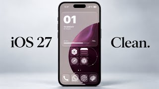 My Clean & Minimal iOS 27 Setup! screenshot 1
