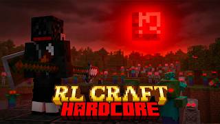 Cette BLOOD MOON a failli tout ruiner... (RLCraft Hardcor...