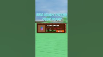 NEW GROW A GARDEN PEPPER CODE PLANT IF YOU MISSED IT #shorts #roblox #growagarden