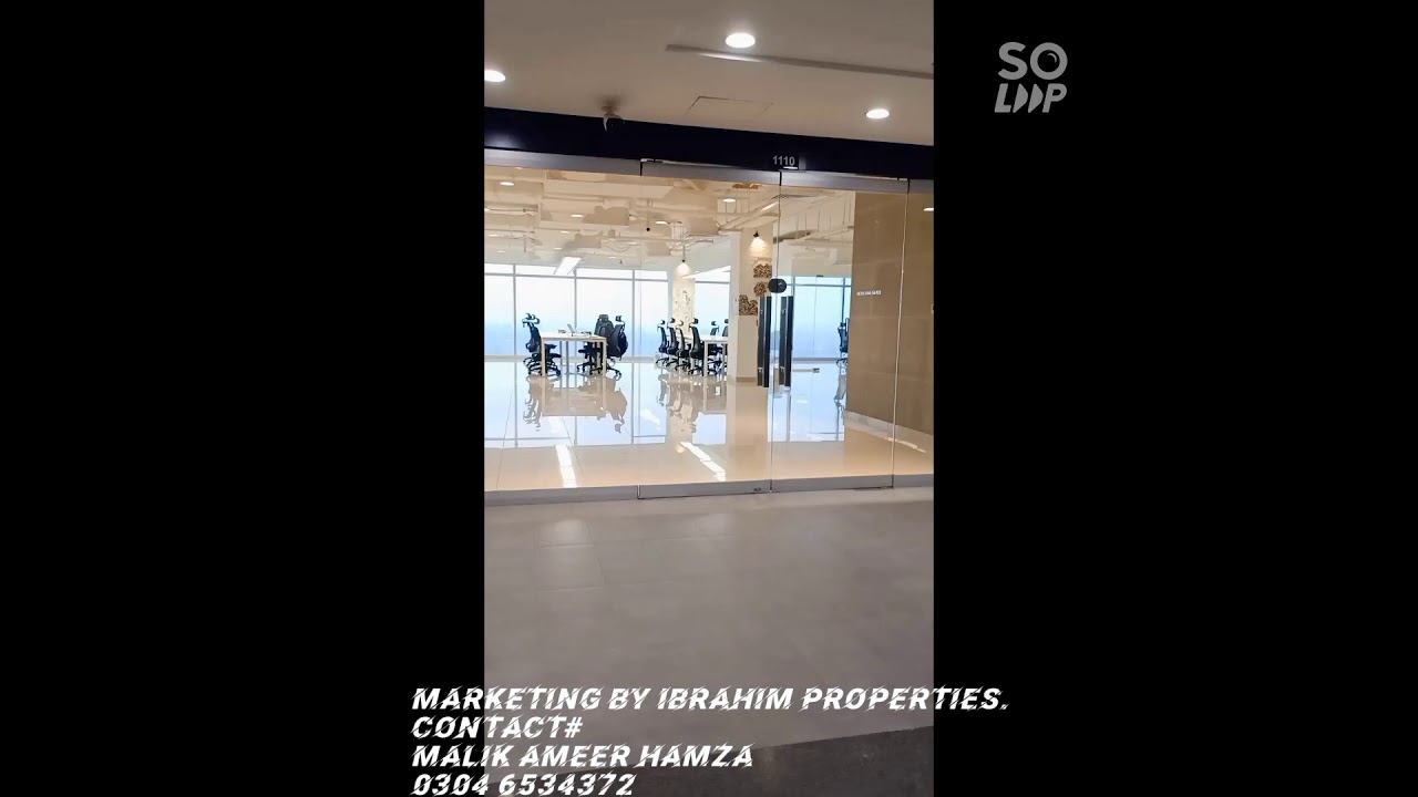 DHA Lahore Phase 2 Haly Tower 1500 Square feet Offices Space Available for Rent.