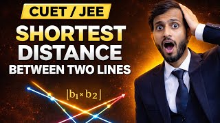 Shortest Distance Between Two Lines 🔥 | 3D Geometry Advanced Question 😱