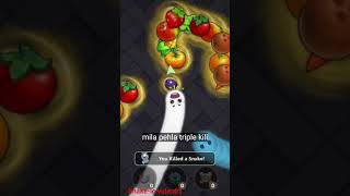Wormzone.io Slither.io 🐍🐍 Biggest Snake.io Trap Chasing Magic Gameplay #gaming #viralvideo #trending