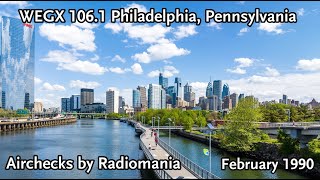 WEGX 106.1 (EAGLE 106) Philadelphia, PA - February 17th, 1990 (Part 2)
