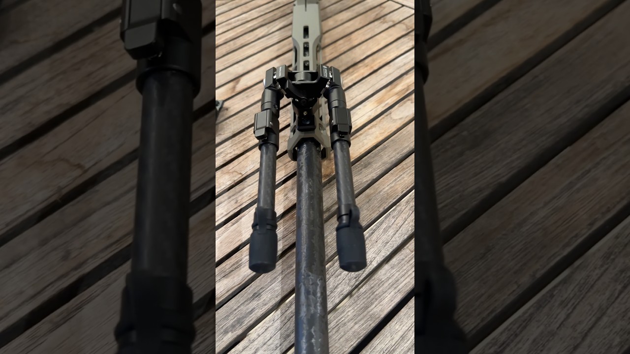 Attaching Spartan Vidar Bipod to Sig Cross Rifle 