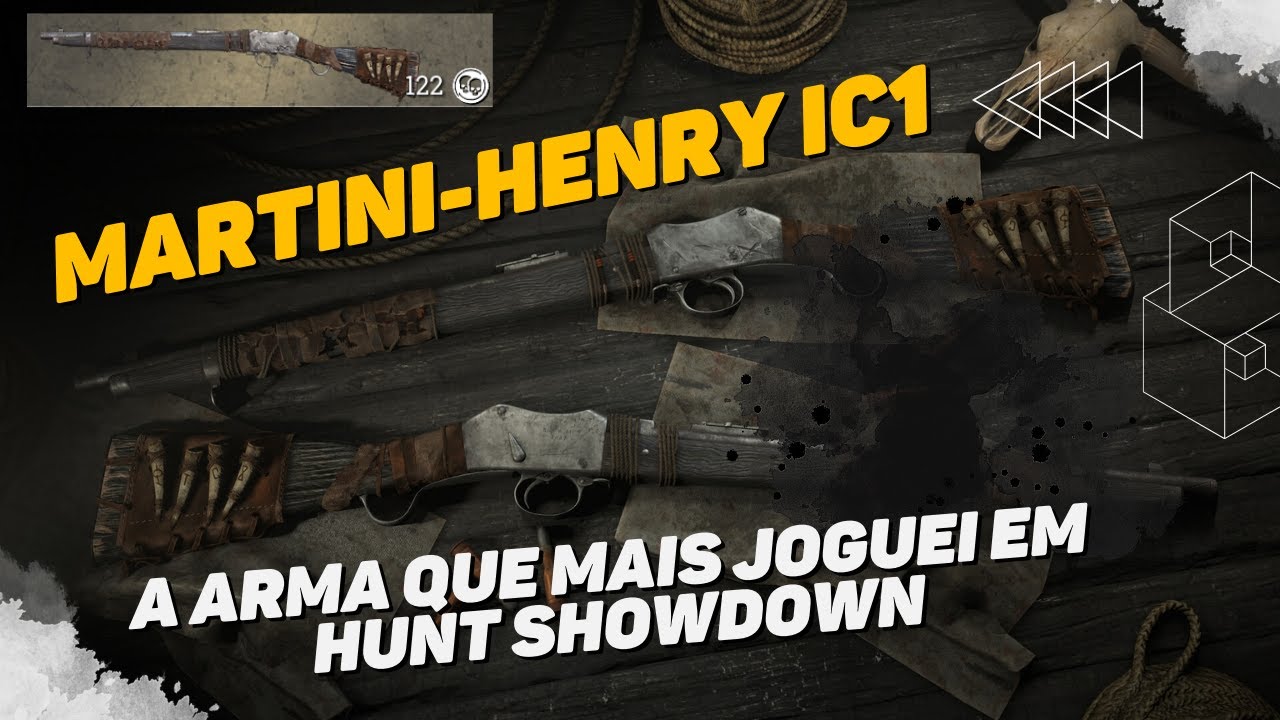 Hunt Showdown l MartiniHenry IC1 Como essa arma é boa! YouTube