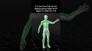 AI Animation Just Got Crazy 😳 One Click Rigging!#shorts