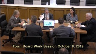 Town Board Work Session October 8, 2019