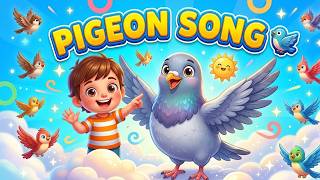 Pigeon Song 🐦 | Bird Names for Kids | Learn English | Brainy Town